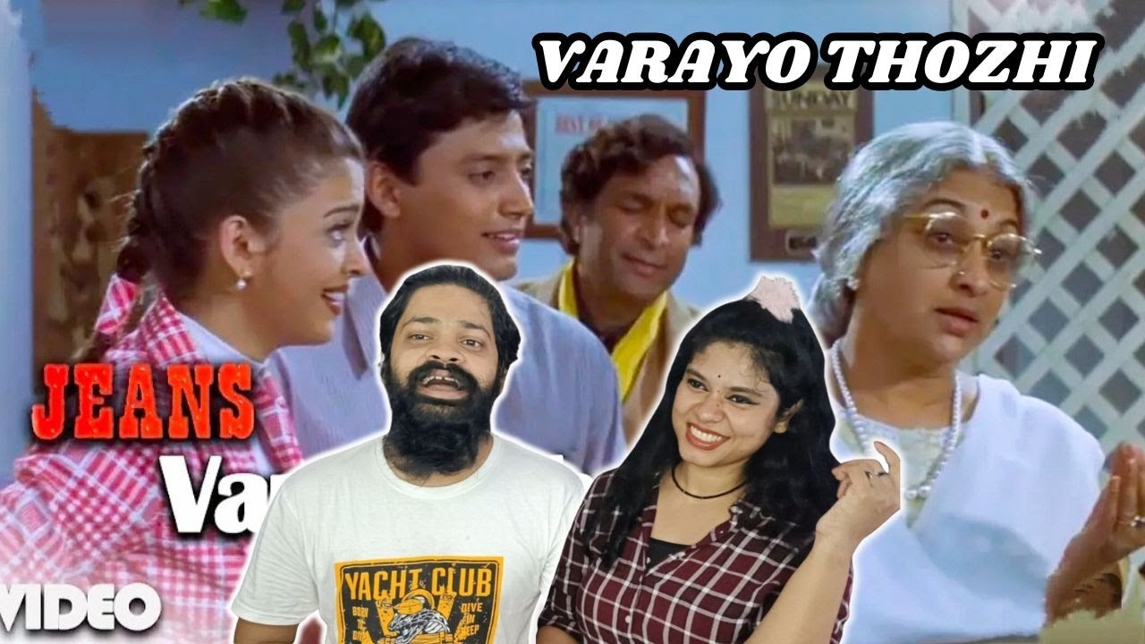 Varayo Thozhi Video Song REACTION | Malayalam | Jeans | Prashanth | Aishwarya Rai | A R Rahman