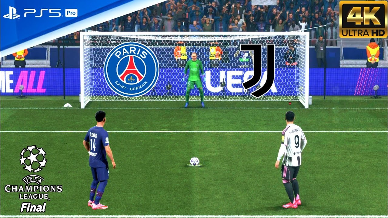 EA FC 26 - ПСЖ против Ювентуса | Финал Лиги чемпионов УЕФА 2025/2026: серия пенальти [PS5 Pro 4K60]