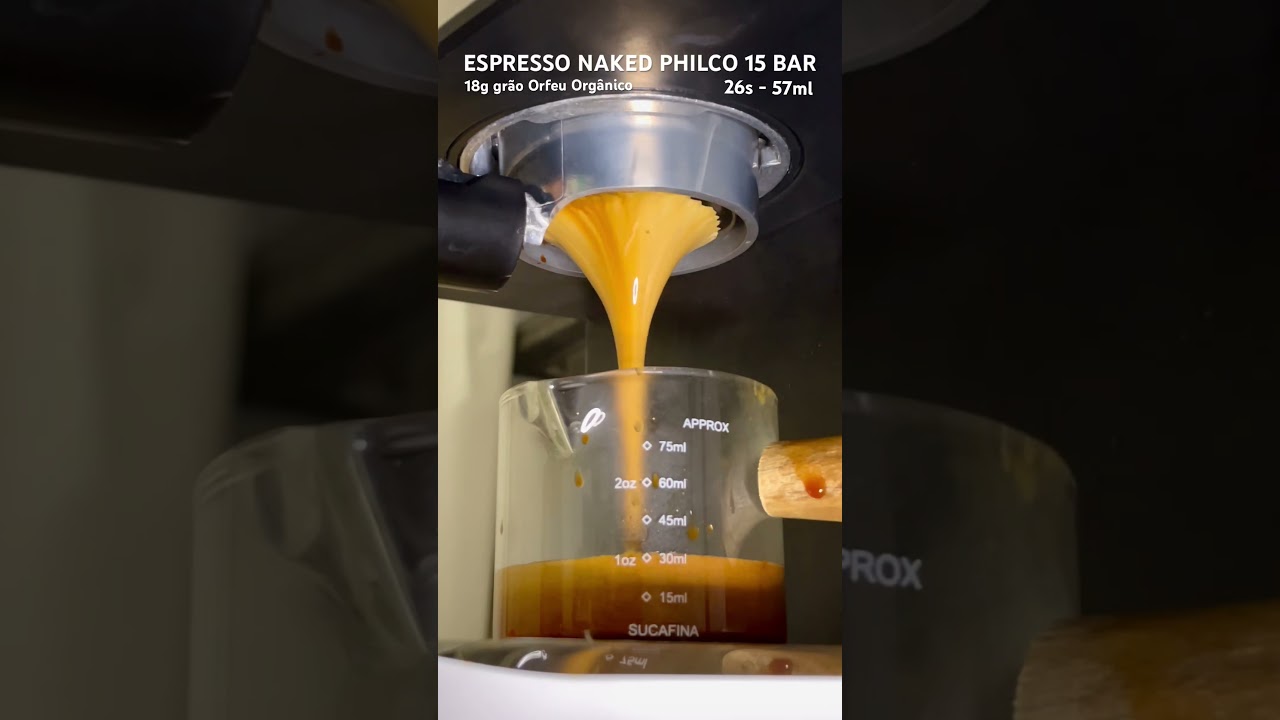 Espresso Naked Philco 15 bar