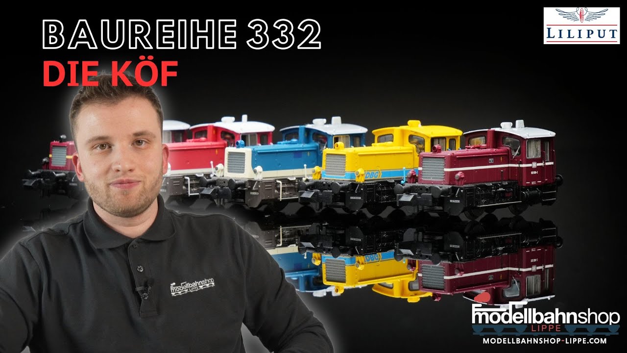 Liliput | Spur N | Diesel-Rangierlokomotive | Köf | Baureihe 332 | MSL NEWS