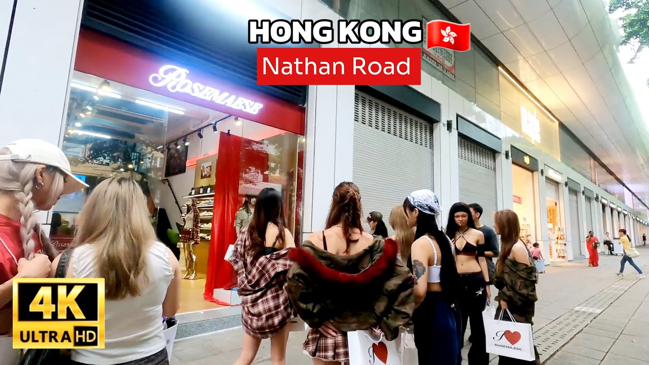 🇭🇰 Nathan Road Jordan Kowloon | Tsim Sha Tsui Hong Kong 4K Walking Tour July 2025