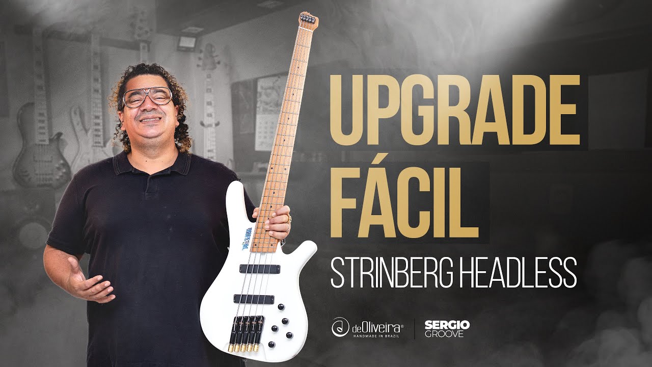 Baixo Strinberg Headless Turbinado com Preamp deOliveira 