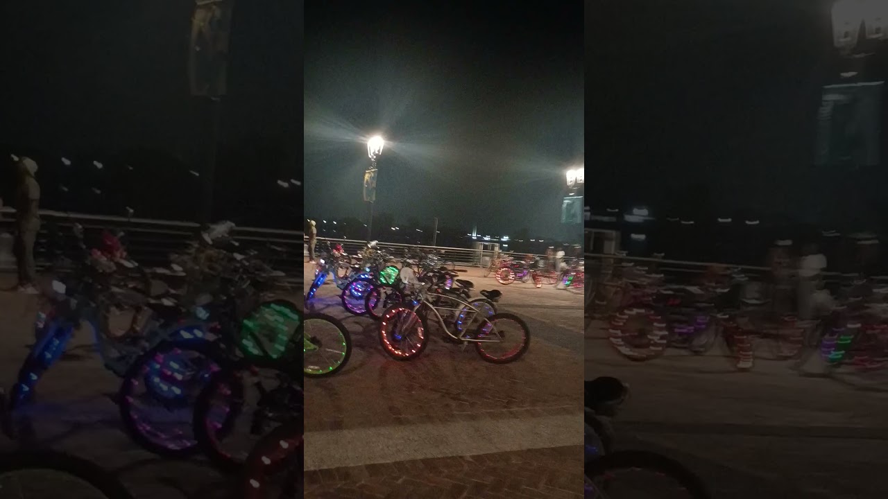 September 13, 2025 #gangstalking fake colorful bike #cult #noisecampaign continued