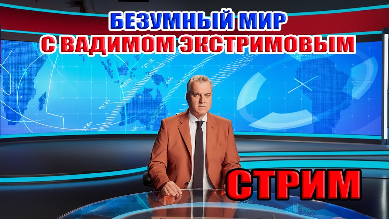 БЕЗУМНЫЙ МИР С ВАДИМОМ ЭКСТРИМОВЫМ... СТРИМ: 27 февраля в 21:30
