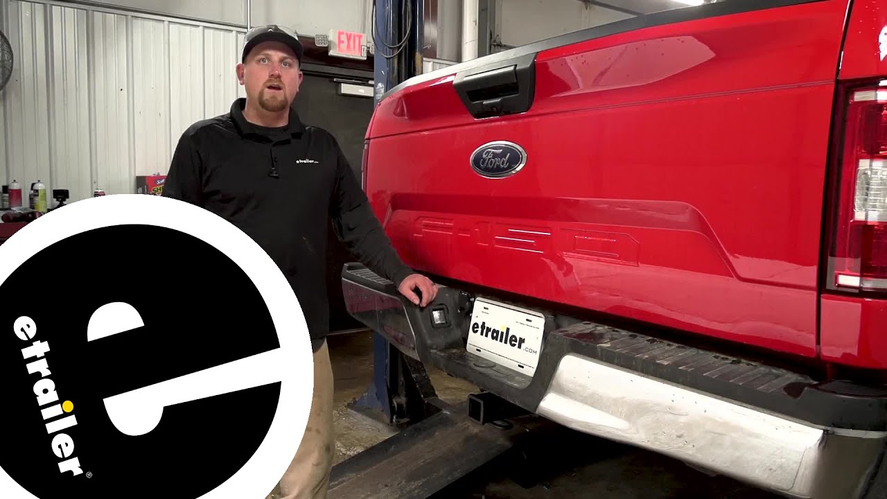Mount: Curt T-Connector Vehicle Wiring Harness with 7-Way Trailer Connector on a 2019 Ford F-150