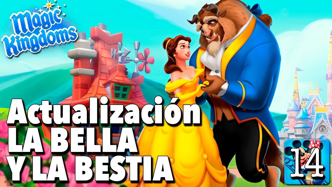 Actualización la Bella y la Bestia / Juego Disney Magic Kingdoms - Gameplay