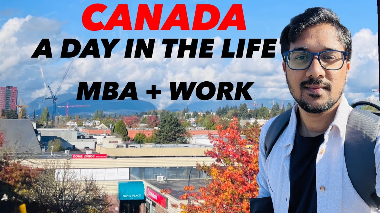 A Day in the Life of an Indian Student in Canada | Study and Work |