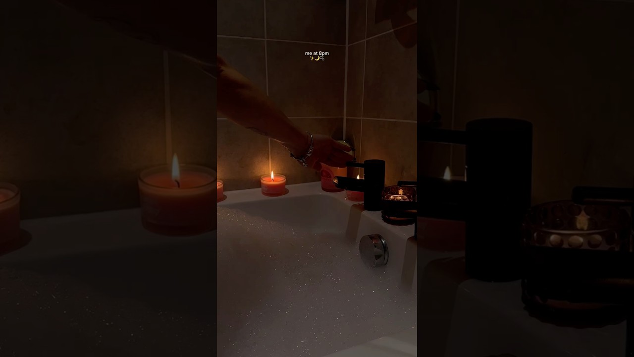 every Thursday night 🌙✨#asmr #selfcare #bath #aesthetic #bathbomb #skincare #pink #selflove