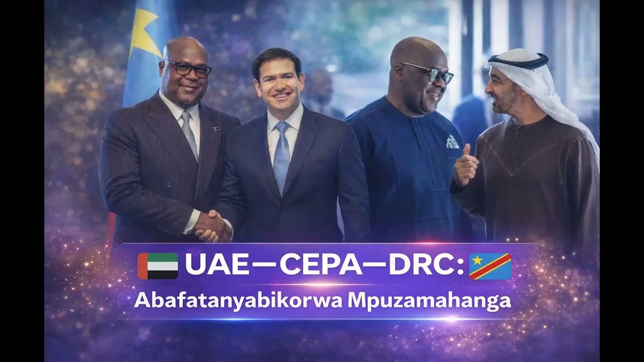 🇦🇪 UAE—CEPA—DRC🇨🇩: ABAFATANYABIKORWA MPUZAMAHANGA BAKOMEYE BAHISEMO DRC