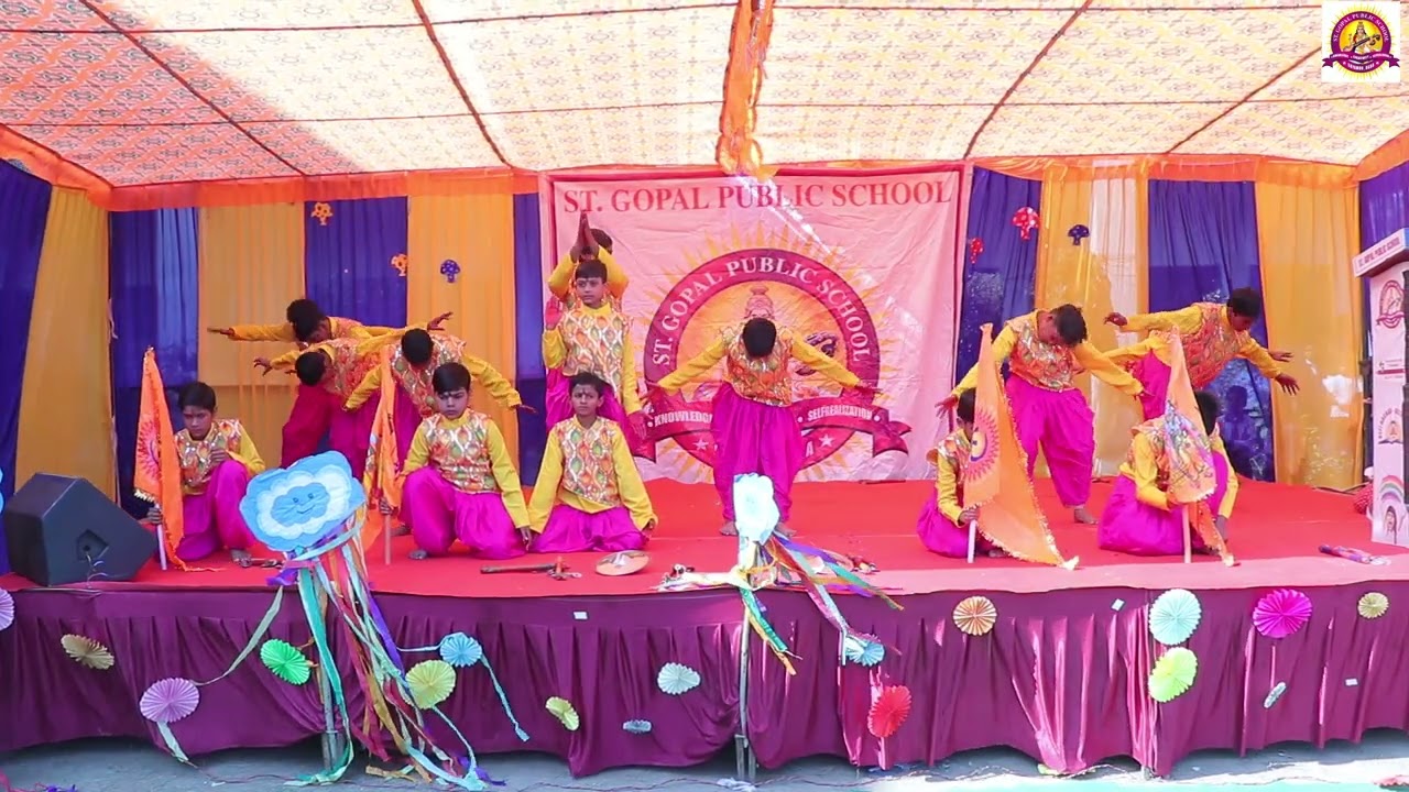 Ganesh Vandana Dance with Anchoring | 9th Annual Function | St. Gopal Public School