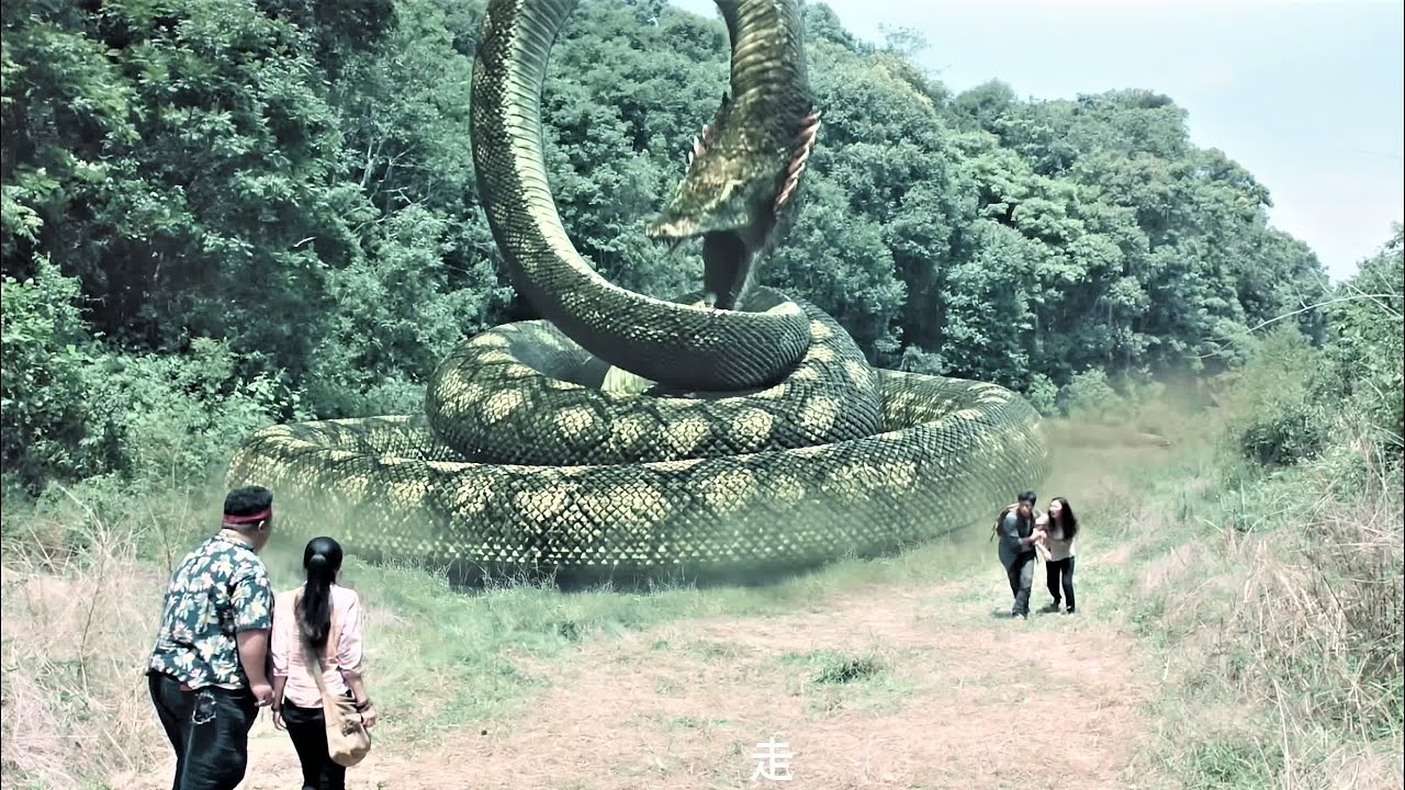 大蛇已经追了上来，奸商却还不愿放弃蛇果，被大蛇活活缠死！【大蛇 Snake】|驚悚 災難 |【電影派對】