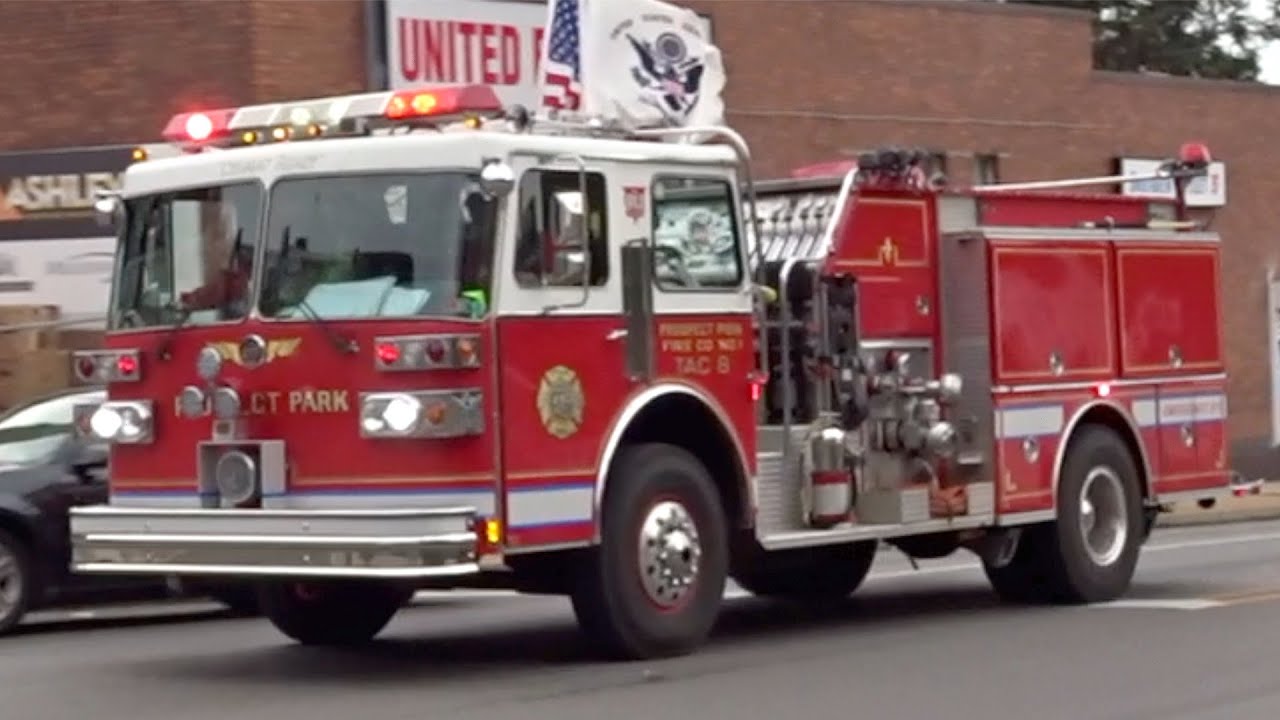 Prospect Park Fire Company Tac 8 Responding PEAKED Q & HORN