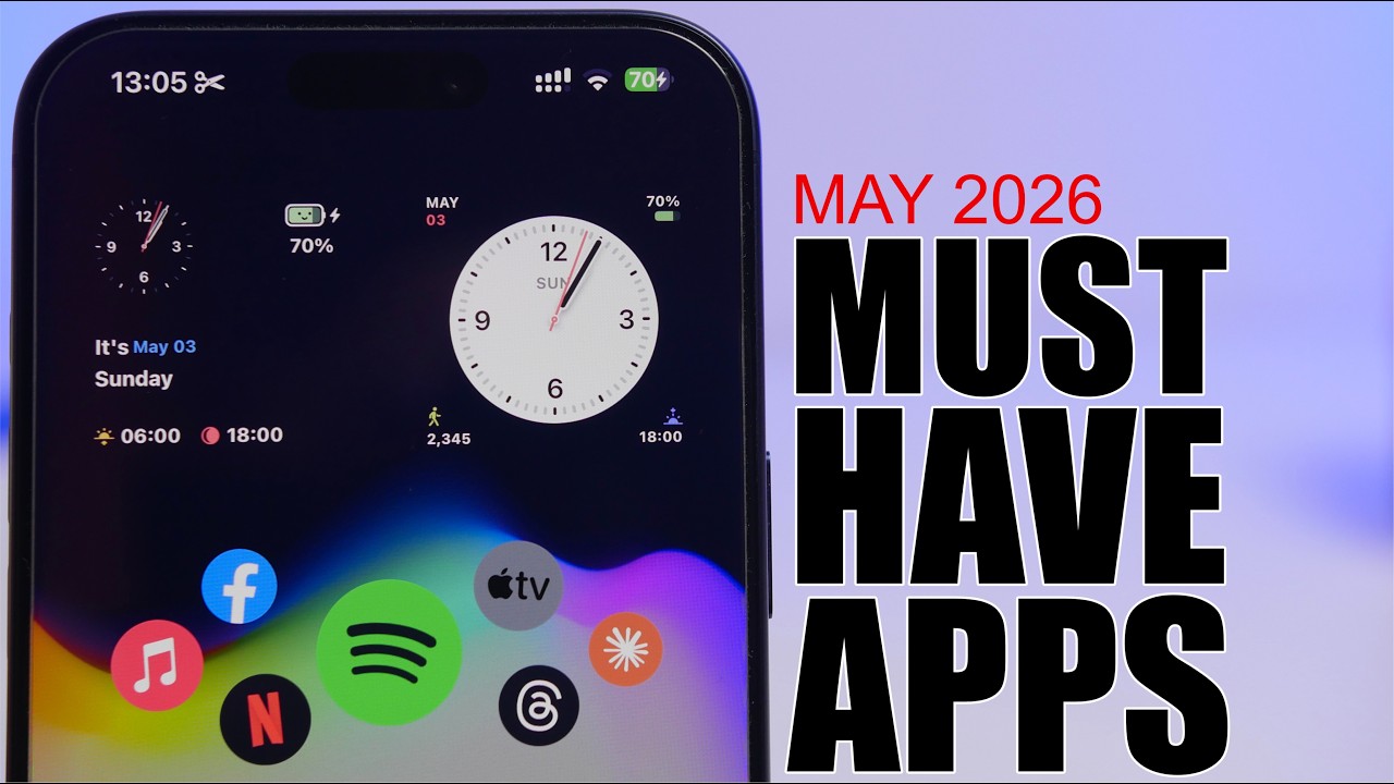 MUST HAVE iPhone Apps - May 2026 !