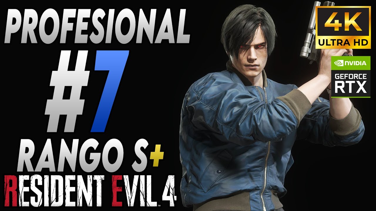 Resident Evil 4 Remake PC (4K) | Modo Profesional | Capítulo 7 | Rango S+ |