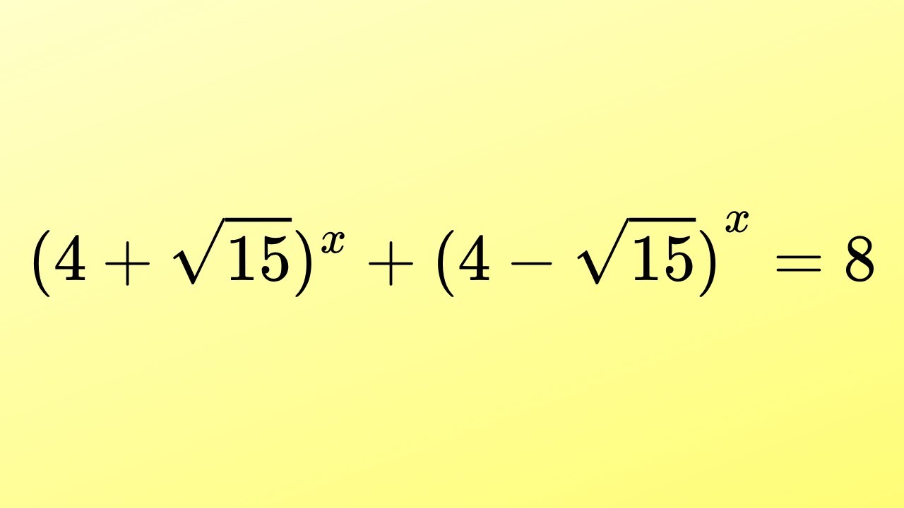 Find X | A Nice Algebra Math Problem