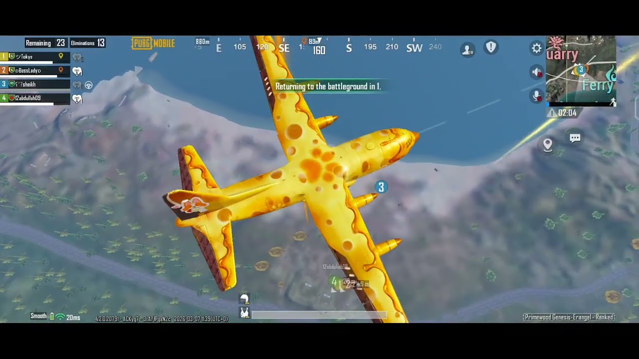 Pubg New update is here gameplay Mobile player #pubgmobile #gameplay #like #shere #and#subscribe