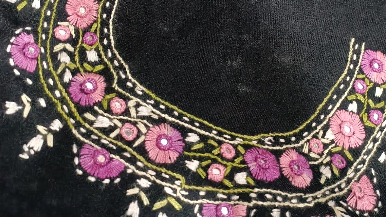 Hand embroidered winter collection finally 