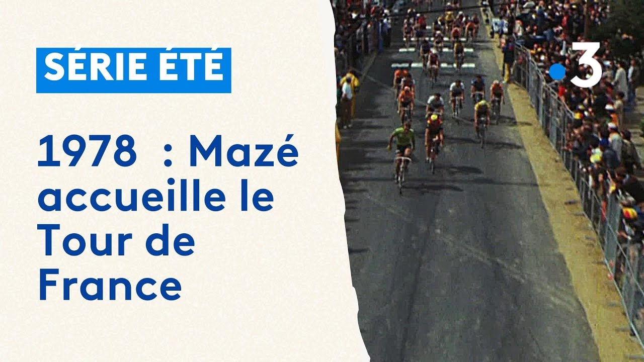 Été 1978 : le Tour de France passe dans la commune de Mazé et c'est toute une histoire