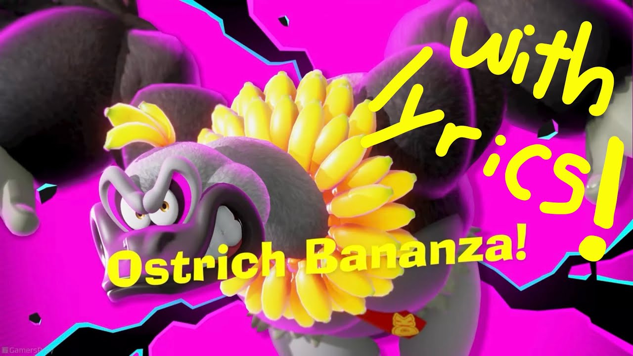 Ostrich Bananza with English Lyrics
