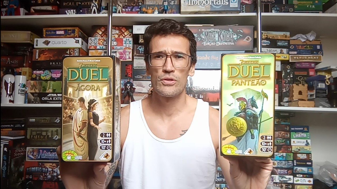 Direto ao Ponto - EP 533 - Expansões 7 Wonders Duel: Panteão e Ágora (Galapagos Jogos)