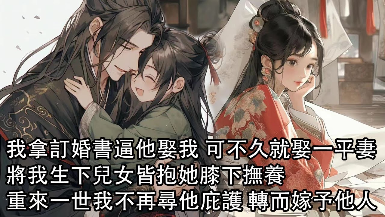 【一口氣看完】前世我拿訂婚書逼他娶我，可不久他就娶一平妻，將我生下兒女皆抱她膝下撫養，他們一家和樂融融，而我二十幾歲就撒手人寰，重來一世 我不再向他尋求庇護，轉而嫁予他人