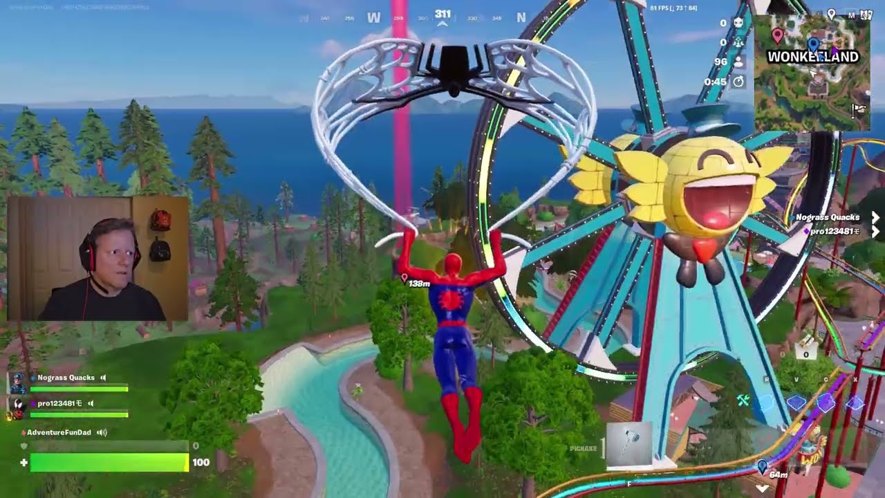Marvel Versus Fandrop Spider-Man Fortnite Challenge!