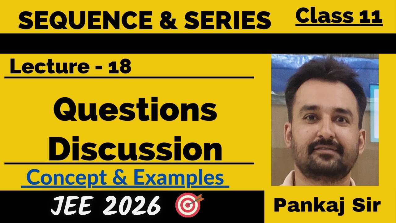 Questions| Special Series| Sequence & Series@FutureFoundation3012 #iit #jee #maths #success #study