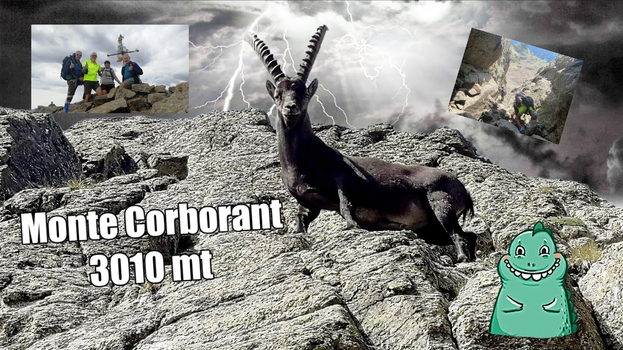 Monte Corborant 3010 mt da S. Bernolfo 1664 mt Bagni di Vinadio Valle Stura 23 luglio 2022