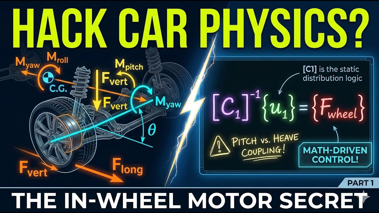 Toyota's Masterpiece: Decoupled 3D Moment Control with In-Wheel Motors (Part 1)