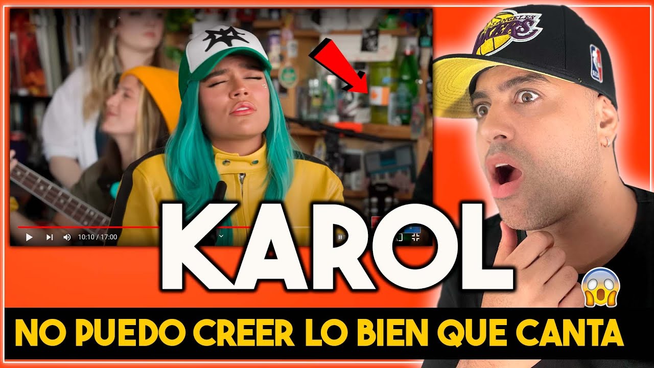 REACCIÓN A Karol G: Tiny Desk Concert