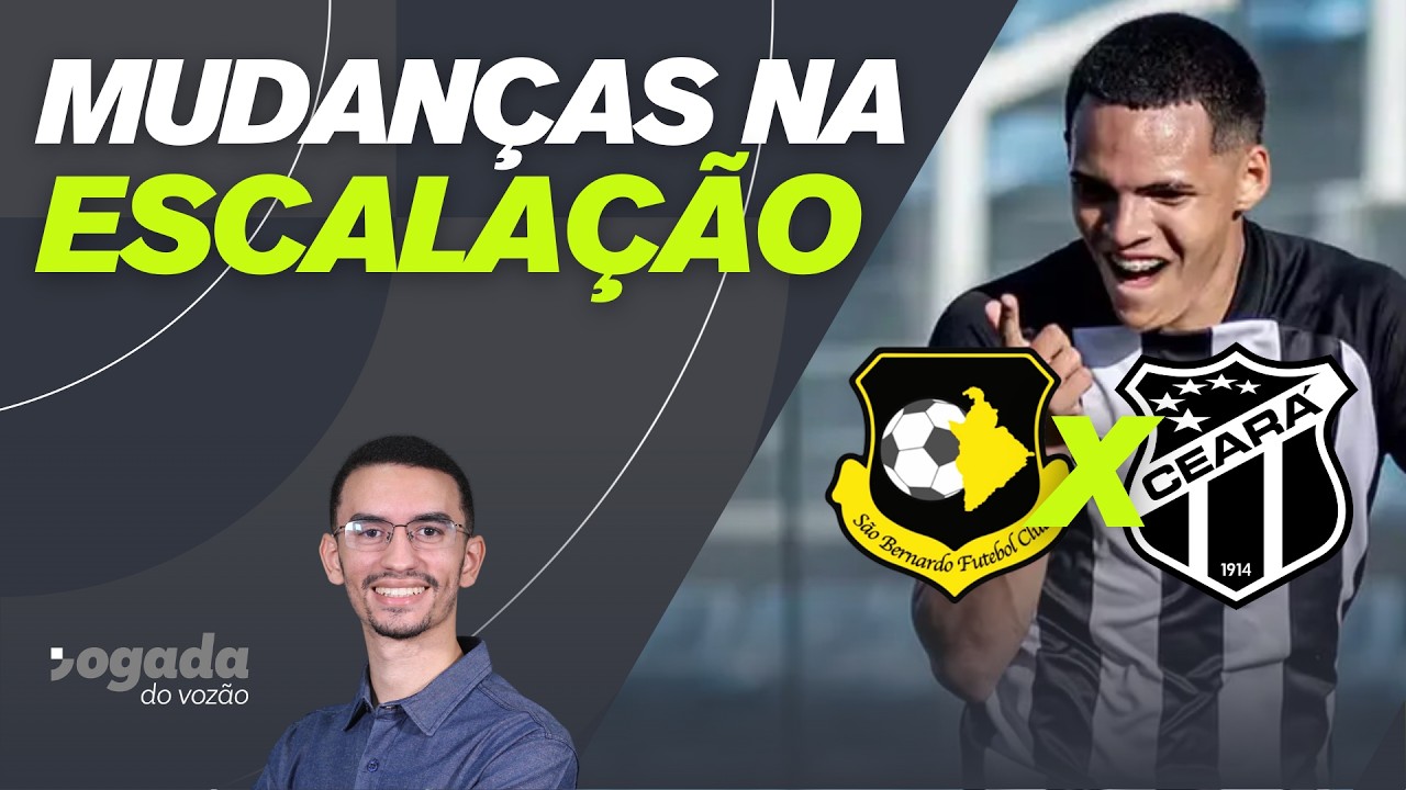 🚨 POSSÍVEL ESTREIA NO CEARÁ 📋 MUDANÇAS NO TIME TITULAR 🏆 DECISÃO NA COPA DO BRASIL