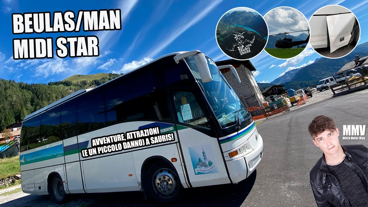 L'estate in montagna a bordo di Beulas Midi Star (Man) HO FATTO UN DANNO! [Mitch Motor Vlog #42]