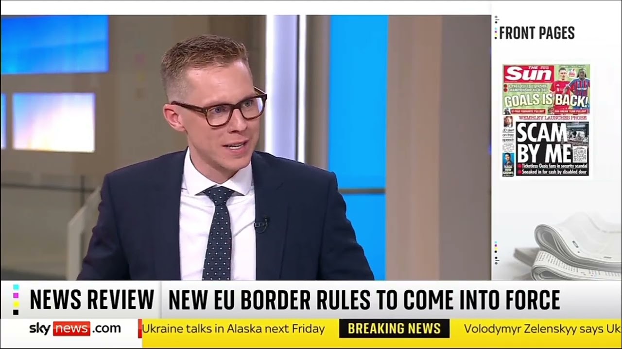 Sky News International: Sky News Weekend Breakfast w/Gareth Barlow: The Breakfast Paper Review (III)