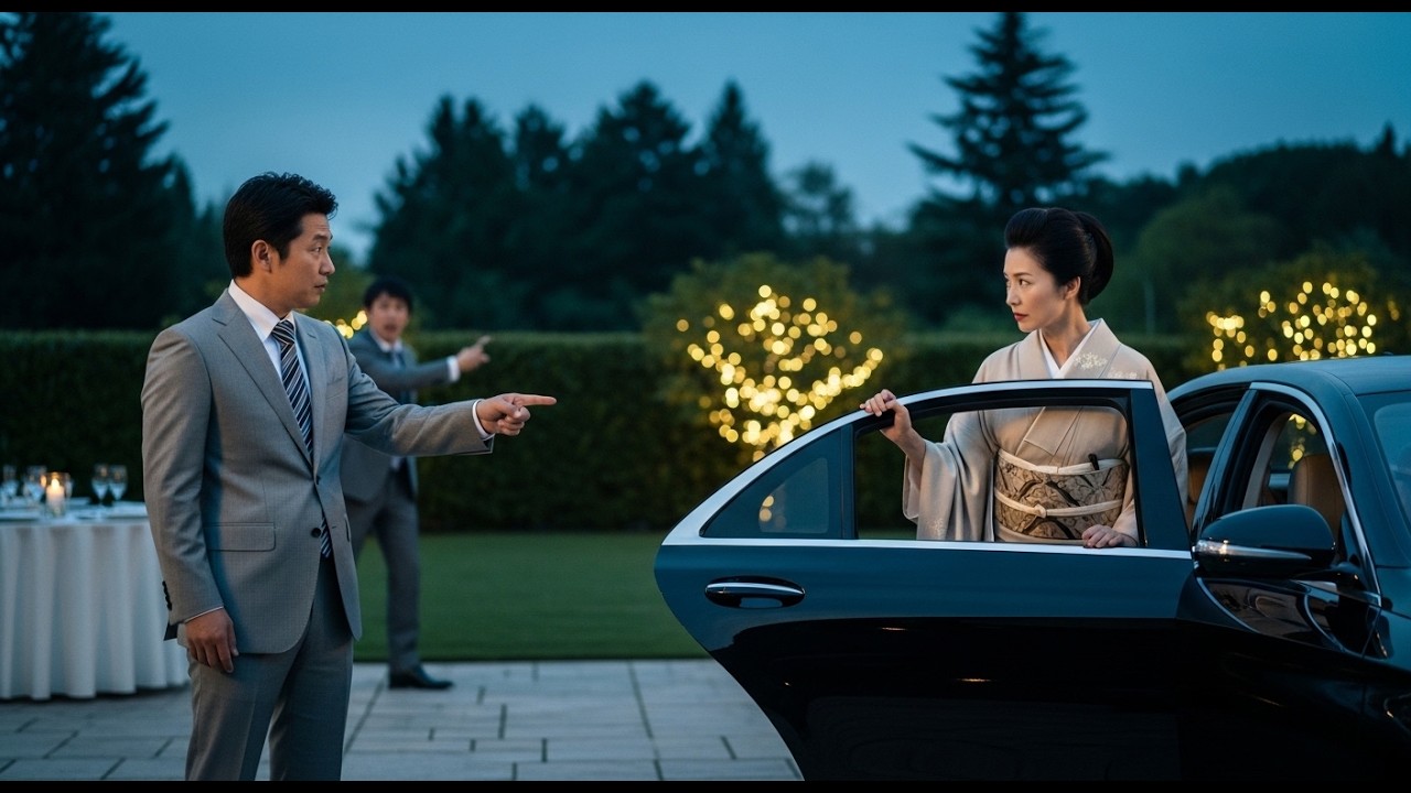 同窓会で俺の嫁を見下すエリート同級生➡黒塗り高級車で現れた美女を見て、同級生が半狂乱で土下座した理由ｗ #スカッとする話