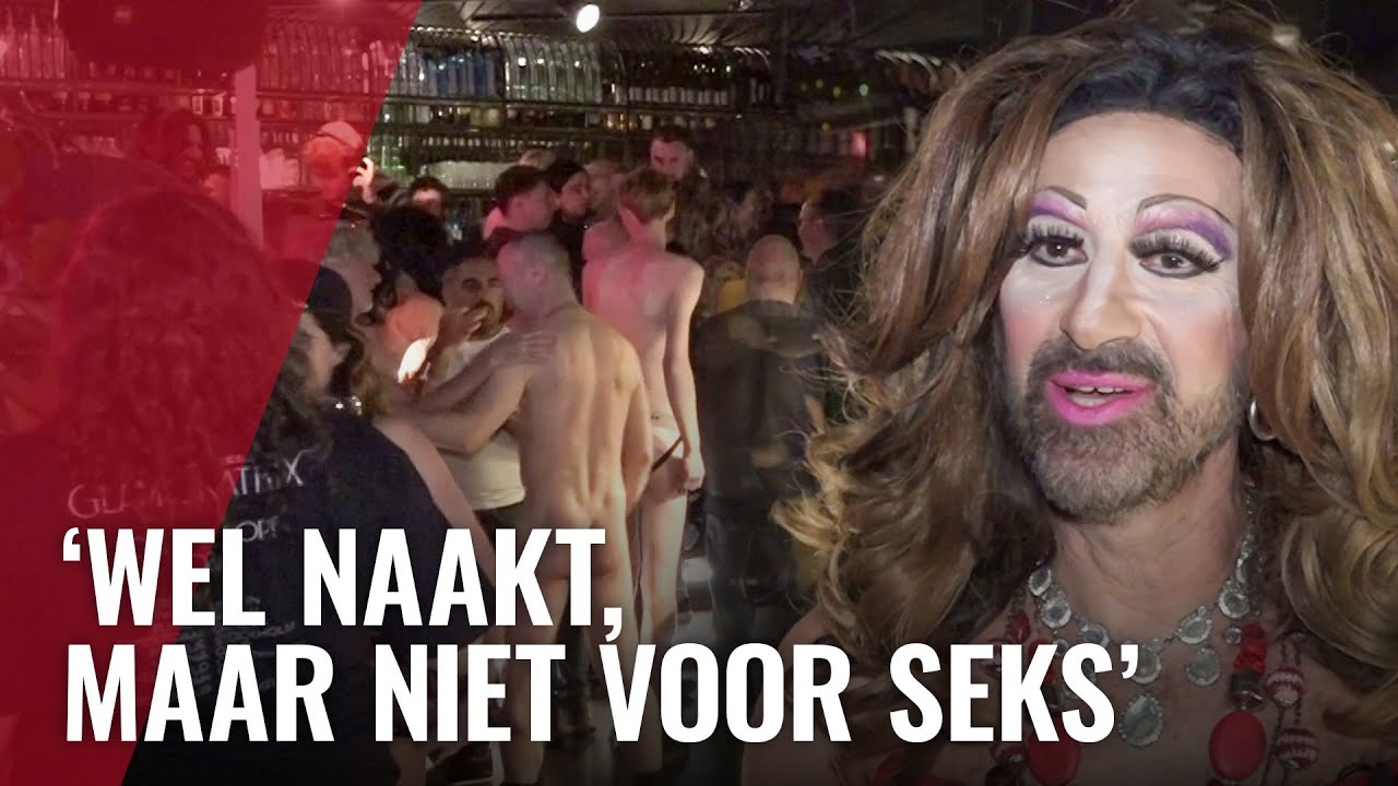 Bij deze naaktkroeg kom je alleen (bijna) bloot binnen