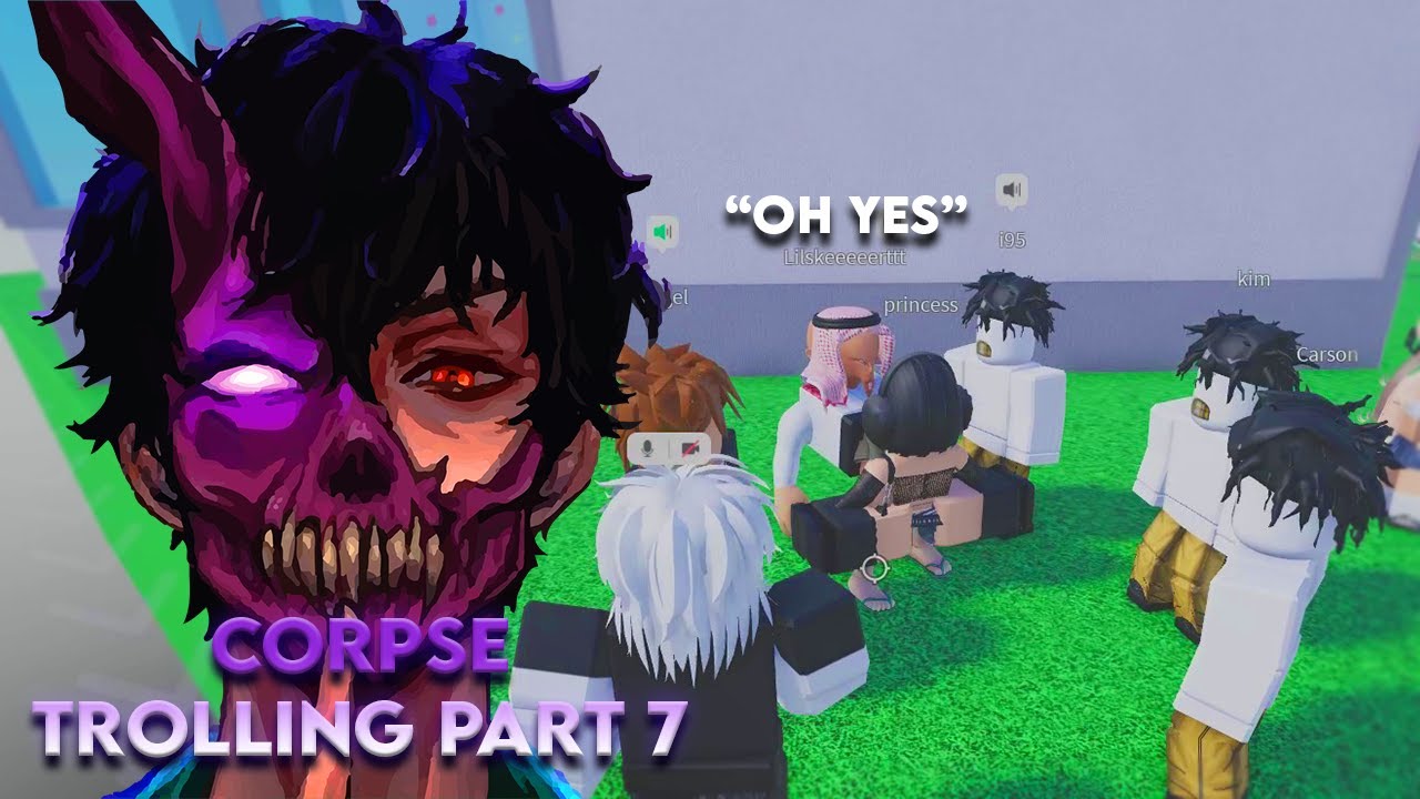 ROBLOX MIC UP GETS FREAKY ROBLOX VOICE CHAT | CORPSE TROLLING PART 7