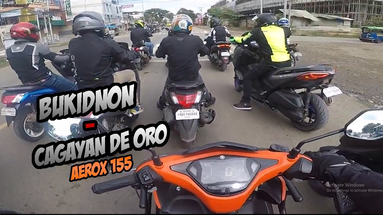 KIBAWE, BUKIDNON TO CAGAYAN DE ORO RIDE | ATENEO DAVAO RIDING COMMUNITY (ADRC) | AEROX155 | MOTORIDE