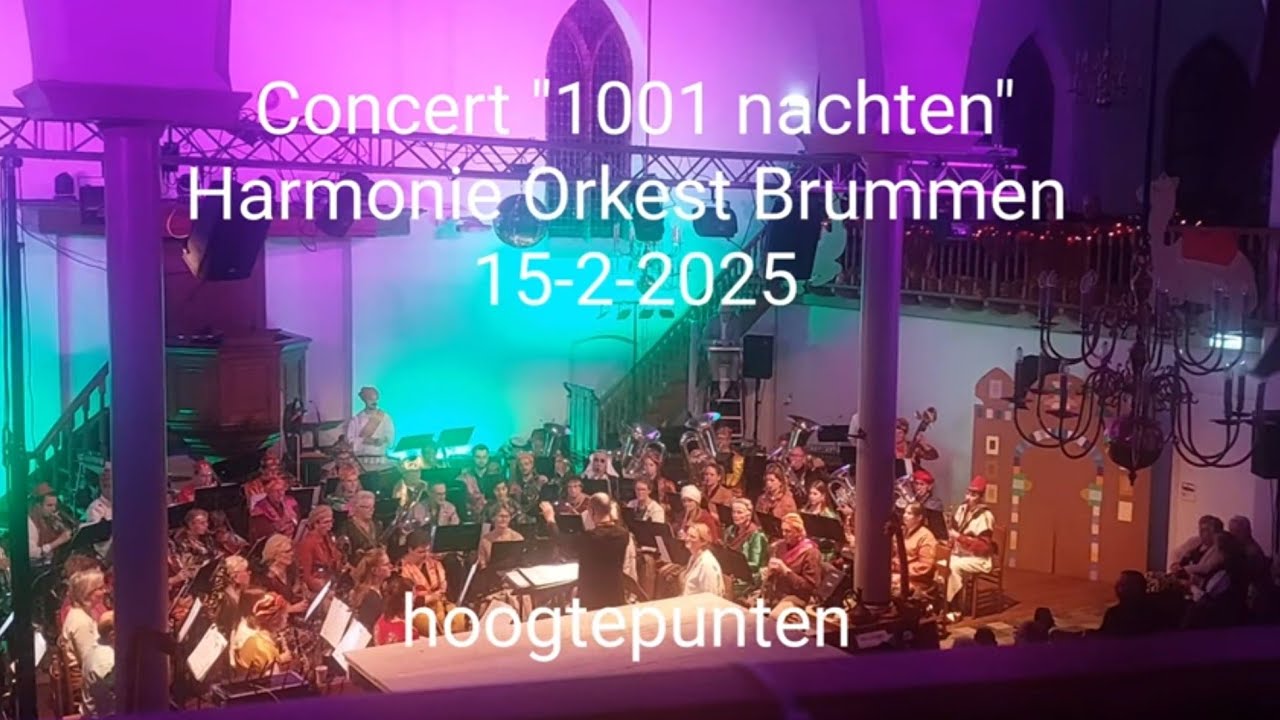 1001-Nachten Concert Harmonieorkest Brummen