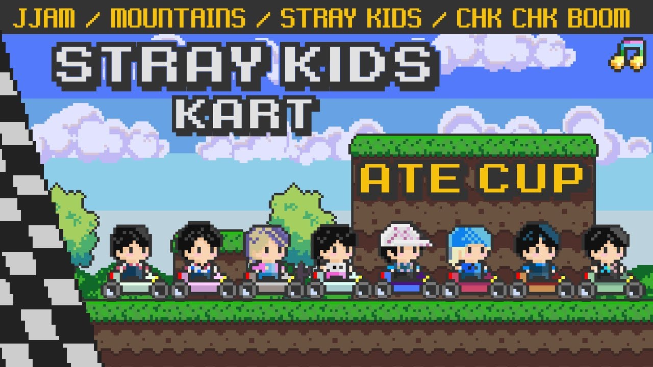 STRAY KIDS / ATE | Line Distribution Race / 8 BIT