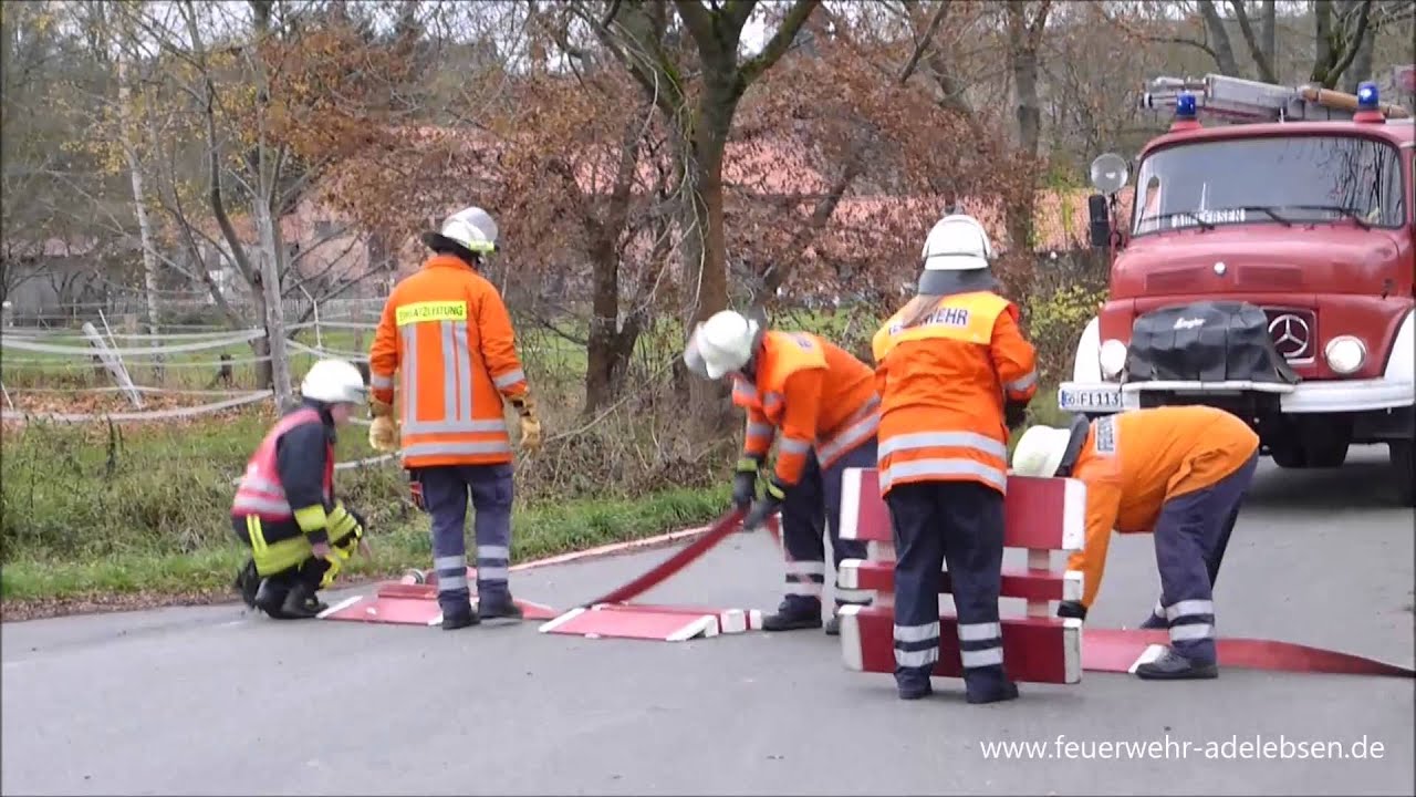 Zugübung des FZ-WF der  KFB-West LK Göttingen