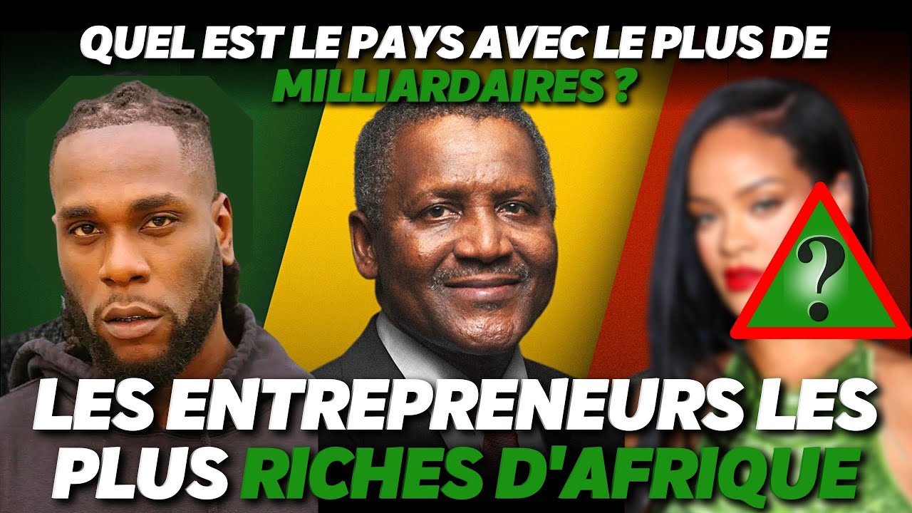 TOP 10 des entrepreneurs les plus riches d'Afrique en 2022 - Aliko Dangote, Mike Adeguna...