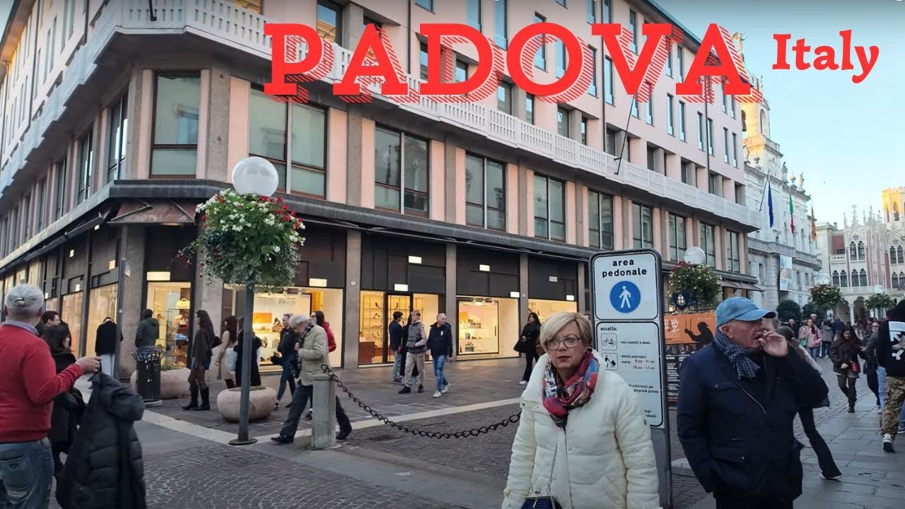 PADOVA - ITALIA // DOMENICA 10 NOVEMBRE 2024 // 4K Walking Tour // 60fps