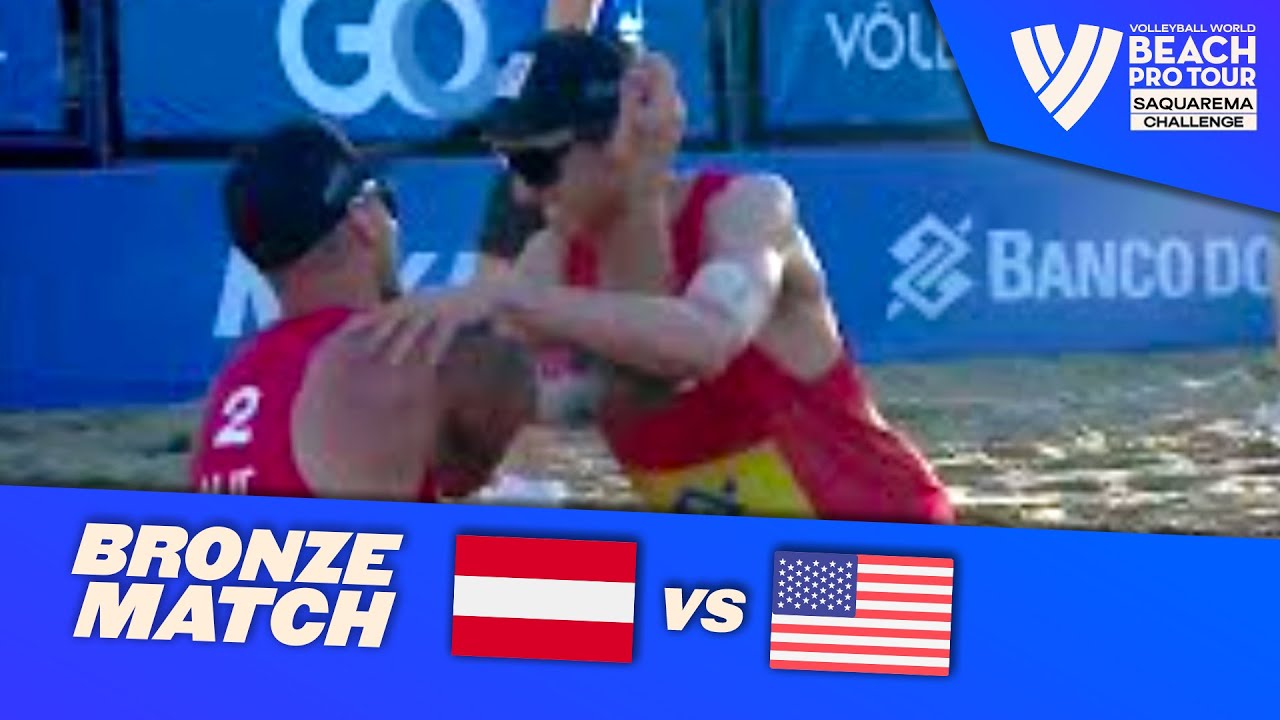 Hörl/Horst vs. Partain/Benesh - Bronze Match Highlights Saquarema 2023 #BeachProTour