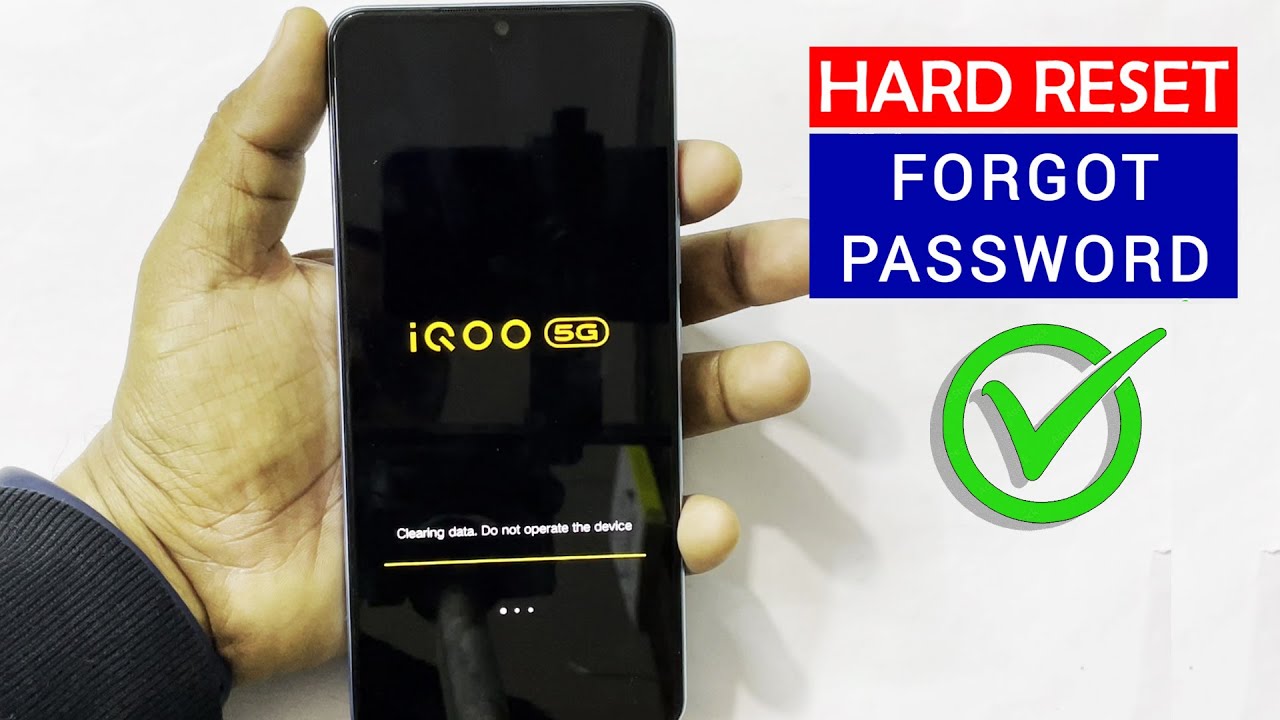 All iQOO Mobile Hard Reset | Forgot Password | Screen Unlock 🔓 🔓🔓 2024