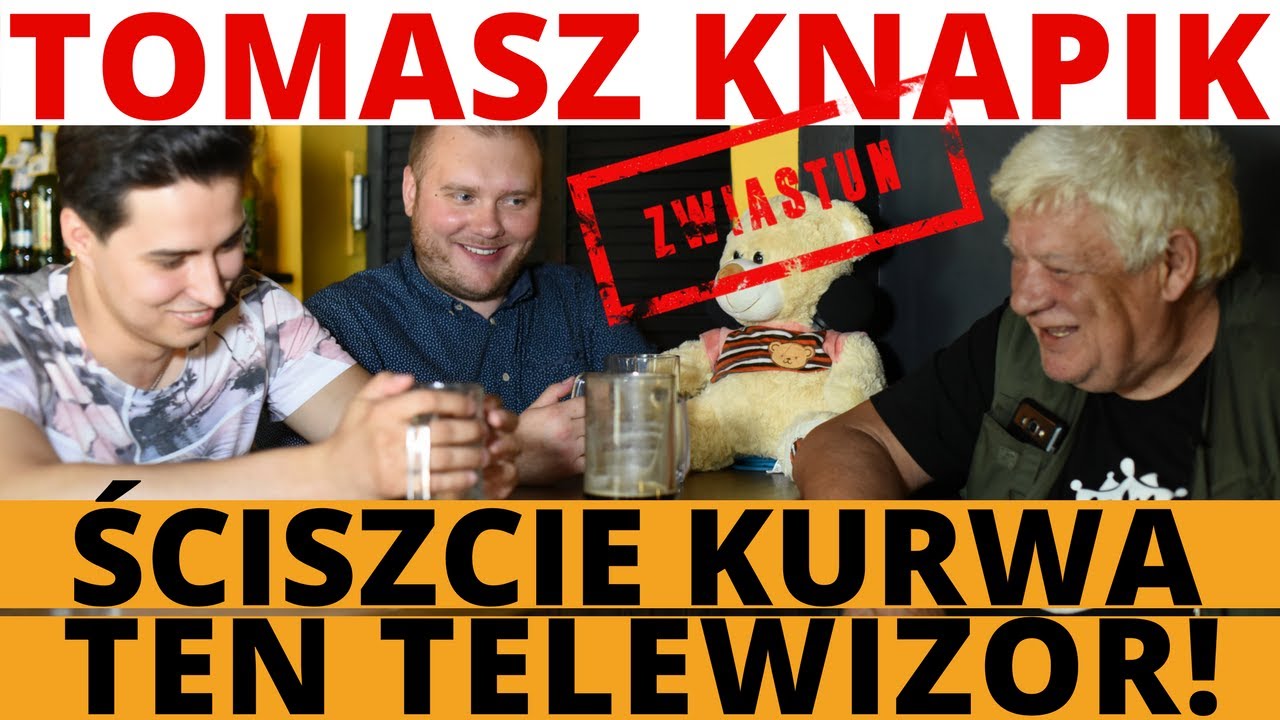 ŚCISZCIE KURWA TEN TELEWIZOR! - TOMASZ KNAPIK w Telewizji PUBlicznej  - zwiastun