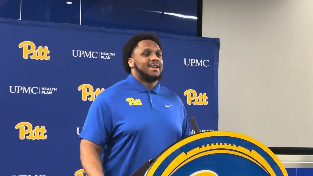 Pitt OL Keylen Davis Talks Fit on Panthers’ Line | 2/27/26 | PSN