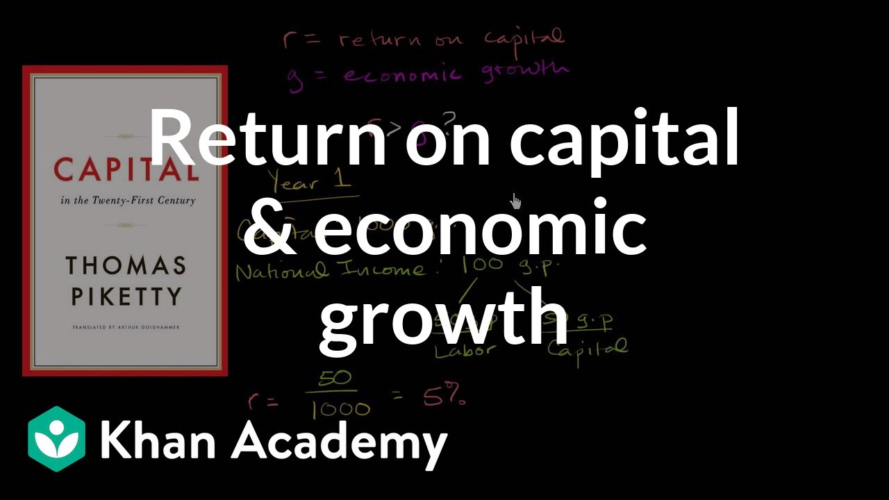 Return on capital and economic growth