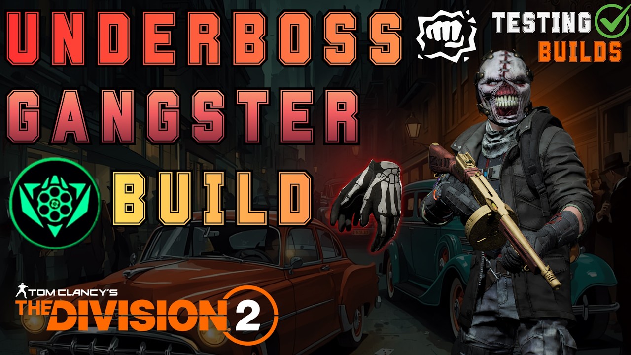 Underboss Striker DPS Build with Overdogs & Equalizer - The Division 2