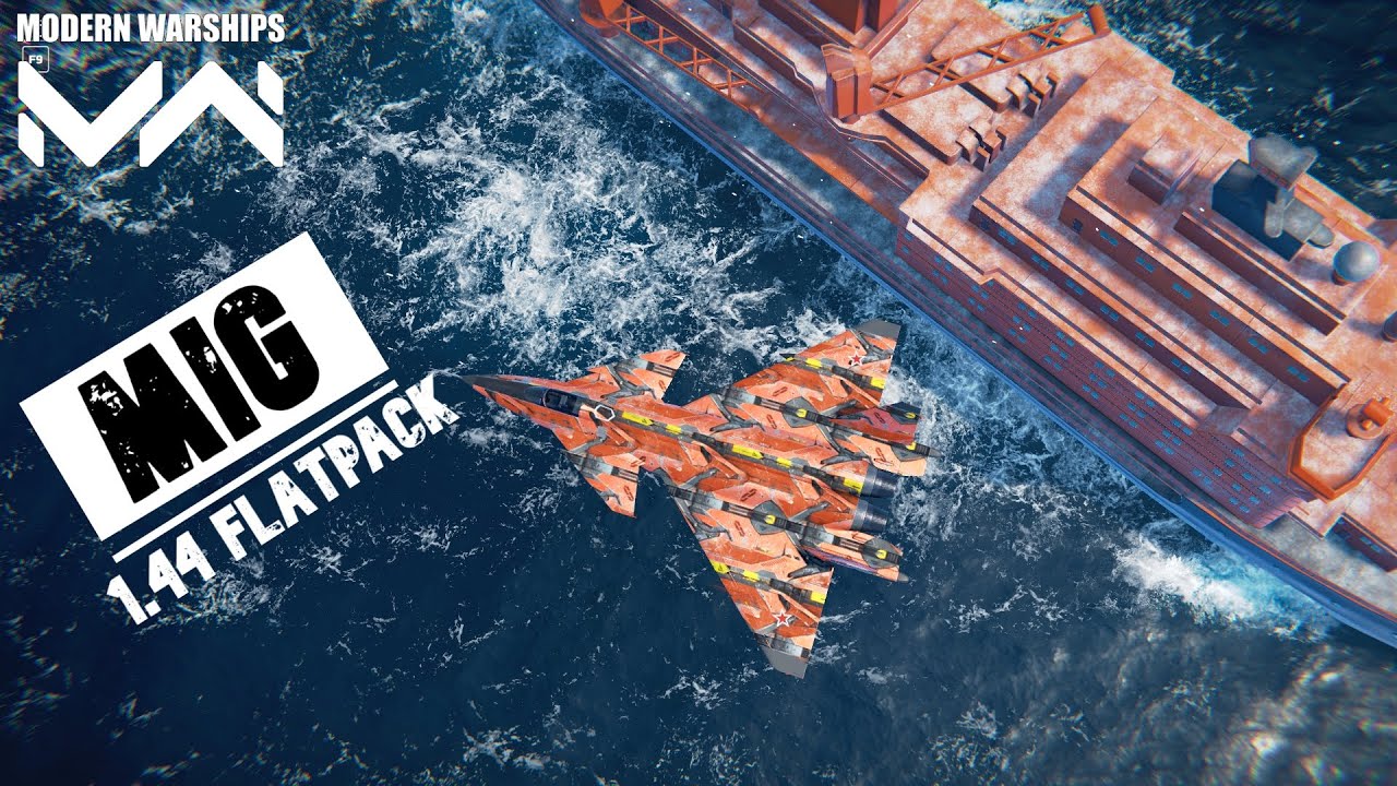 MIG-1.44 Flatpack | Pesawat Spam | Modern Warships