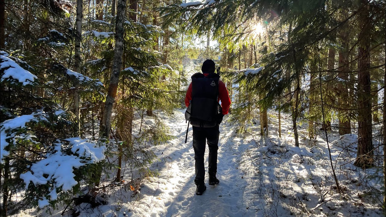 Winter Hiking In Sweden (Eksjö - Ingatorp)🇸🇪☃️